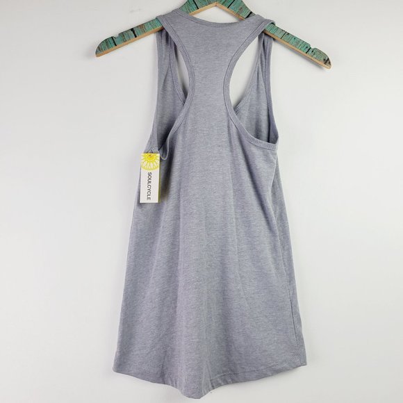 NYC SoulCycle RARE Heather Grey Tank Top NWT - Picture 4 of 6